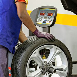 Balanceamento 1 Roda Aço Aro 13 a 14
