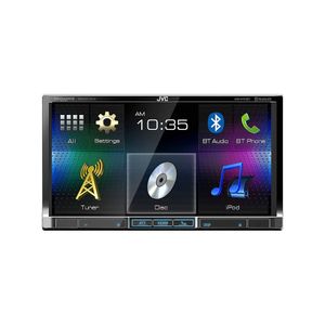 Central Multimidia Jvc Kw-V41Bt 7 Polegadas Bluetooth Usb Ipod Iphone Android