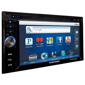Central Multimidia Positron Sp-8990 Smart 6.2 Polegadas Android 3G Bluetooth Gps