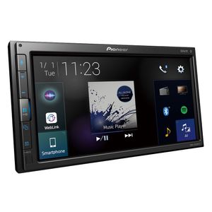 Central Multimídia Pioneer 2 Din Dmh-Zs5280Tv 6.8" Car Play Android Auto Weblink