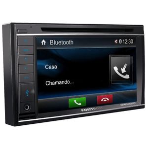 Central Multimidia Pósitron Sp-8520Bt 6.2 Polegadas Bluetooth Swc Usb Sd Aux