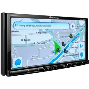 Central Multimidia Pioneer 2 Din Dmh-G228Bt 6,2" Bluetooth USB Rádio AM FM Auxiliar