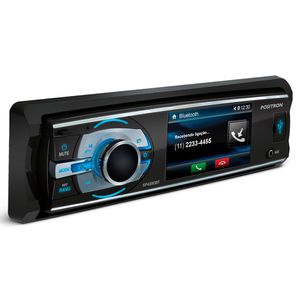 Dvd Player Automotivo Pósitron Sp-4330Bt 3 Polegadas 1 Din Bluetooth Usb Sd Aux