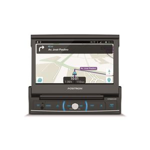 Central Multimidia 7" Aux Bluetooth USB TV Digital Micro SD Sp6520 Link Positron