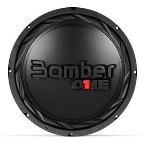 Alto Falante Subwoofer Bomber One 10 Polegadas 200W Rms Bobina Simples 4 Ohms