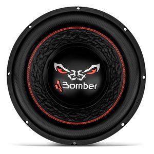 Alto Falante Subwoofer Bomber Bicho Papão 15 Polegadas 800W Rms Bobina Dupla 4+4 Ohms
