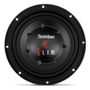 Alto Falante Subwoofer Bomber Slim 10 Polegadas 200W Rms Bobina Simples 4 Ohms