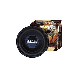 Alto Falante Subwoofer Arlen Max12 12 Polegadas 400W Rms Bobina Dupla 4+4 Ohms