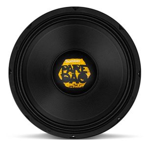 Alto Falante Woofer Bomber Paredão 3K 15 Polegadas 1500W Rms Bobina Simples 4 Ohms