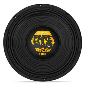 Alto Falante Woofer Bomber Paredão 10K 12 Polegadas 5000W Rms Bobina Simples 4 Ohms
