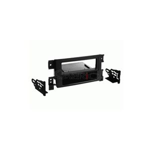 Moldura Painel 1Din Preto Suporte Fixacao 12008N Cabrio