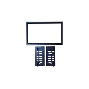 Moldura Painel 2Din Preto Aro Redutor Suporte Fixacao 03009Z Cabrio