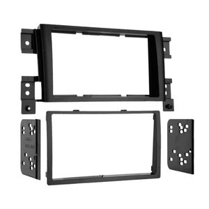 Moldura de Painel 2 Din Suzuki Grand Vitara Cabrio 12005N Preto