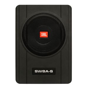 Caixa de Som Selada Amplificada Jbl Subwoofer Sw8A-S 8 Polegadas 150W Rms 3 Canais