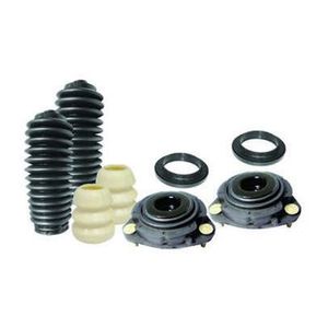 Kit Amortecedor Dianteiro Esquerdo Ou Direito 2 Batente 2 Coifa 2 Coxim 2 Rolamento Sk225B Sampel