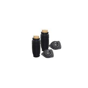 Kit Amortecedor Dianteiro Esquerdo Ou Direito 2 Batente 2 Coifa 2 Coxim Sk946 Sampel