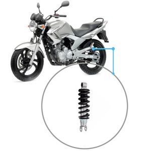 Amortecedor Yamaha Fazer 250 Traseiro C/ Regulagem Cofap Msc42002 Unitário