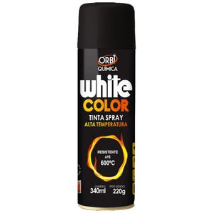 Tinta Alta Temperatura Preto 340Ml