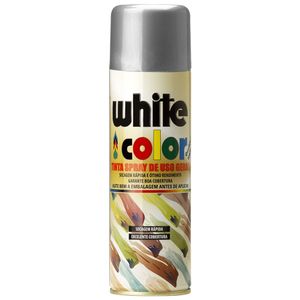 Tinta Spray White Color Aluminio 340Ml