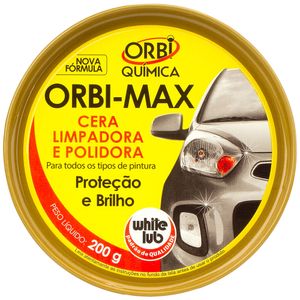 Cera Limpadora Laranja 200G 8910 Orbi Quimica