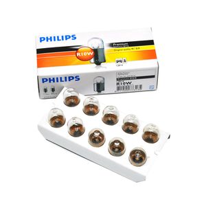 Jogo 10 Lampada Philips R10 Standard 67 10W 12V