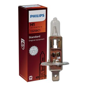 Lampada H1 Caminhao Philips Standart 2800K 24V 70/75W Unitario