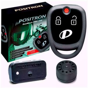 Alarme para Moto Pósitron Duoblock Pro G8 Universal Controle Função Presença e Sensor de Movimento