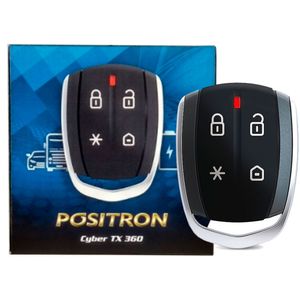 Alarme para Caminhão Carro Pósitron Tx360 12V 24V Universal Função Presença