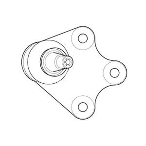 Pivo de Suspensão Crossfox Dianteiro Esquerdo Nakata N1069