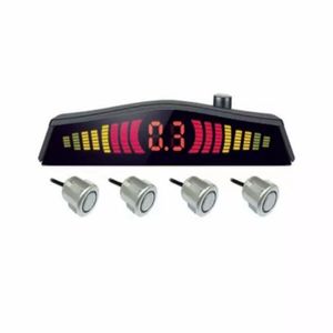 Sensor Estacionamento 4 Pontos Cinza Au019 Multilaser