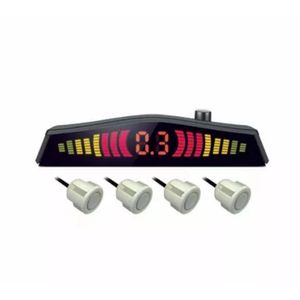 Sensor Estacionamento 4 Pontos Branco Au020 Multilaser