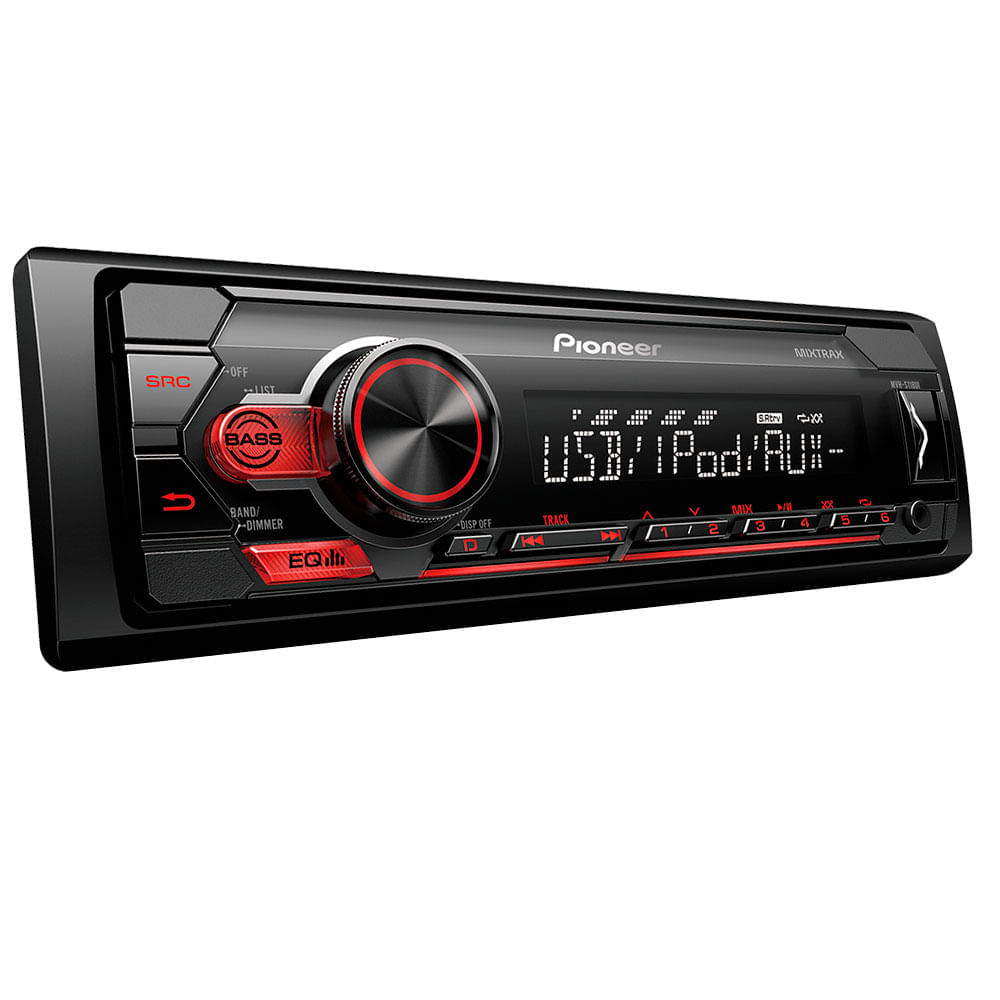 Mp3 Player Pioneer Mvh-S118Ui Spotify Usb Aux Mixtrax | Dpaschoal
