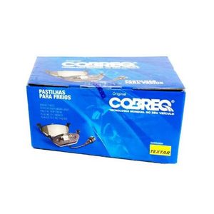 Pastilha De Freio Doblo Strada Dianteira Cobreq N540 Sem Alarme Sistema Teves Jogo