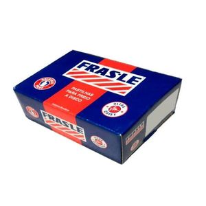 Pastilha De Freio March Versa Dianteira Frasle Pd1365 Com Alarme Jogo