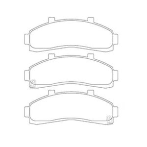 Pastilha De Freio Ranger 2.3 Dianteira Sistema Bendix 1231 Syl