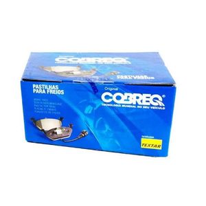 Pastilha De Freio Fielder Corolla Dianteira Cobreq N1319 Sem Alarme Sistema Trw Jogo