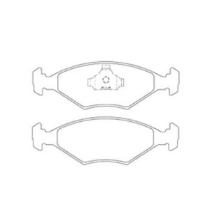 Pastilha De Freio Uno 1.5 Dianteira Sistema Teves 1185 Syl