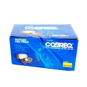 Pastilha De Freio Saveiro G6 Traseira Cobreq N884 Sem Alarme Sistema Girling Jogo