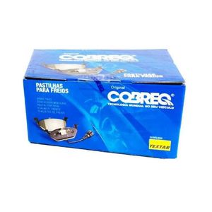Pastilha De Freio Voyage Dianteira Cobreq N288 Sem Alarme Sistema Bosch Jogo