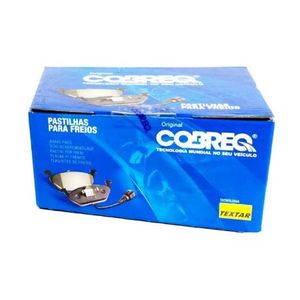 Pastilha De Freio Civic Traseira Cobreq N1372 Com Alarme Sistema Nissin Jogo