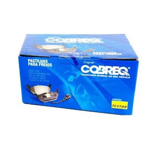 Pastilha De Freio Fit Dianteira Cobreq N1344 Com Alarme Sistema Teves Jogo