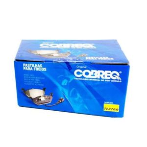 Pastilha De Freio Ka Fiesta Hatch Dianteira Cobreq N136 Sem Alarme Sistema Teves Jogo