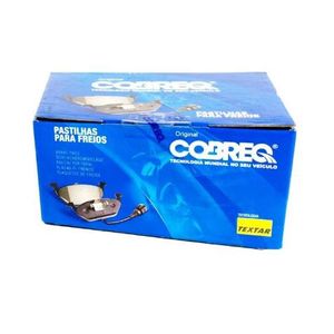 Pastilha De Freio Tracker Grand Vitara Dianteira Cobreq N1303 Com Alarme Sistema Akebono Jogo