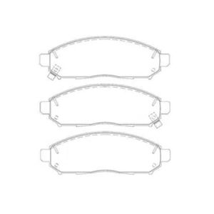 Pastilha De Freio Xterra 2.8 Dianteira Sem Alarme Sistema Tokico 3175 Syl