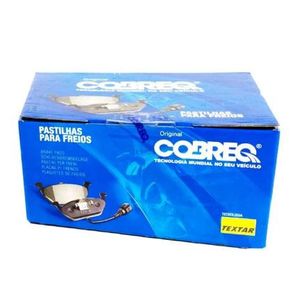 Pastilha De Freio Saveiro G6 Dianteira Cobreq N260 Sem Alarme Sistema Bosch Jogo