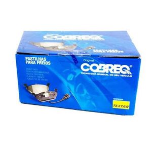 Pastilha De Freio Ducato Aro 16  Dianteira Cobreq N566 Com Alarme Sistema Girling Jogo