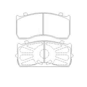 Pastilha De Freio 915 4.3 Dianteira Ou Traseira Sem Alarme Sistema Knorr Bremse 2291 Syl