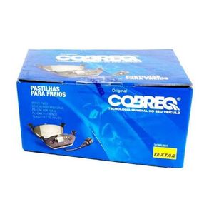 Pastilha De Freio C4 208 Dianteira Cobreq N1166 Sem Alarme Sistema Bosch Jogo