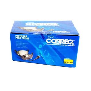 Pastilha De Freio Yaris Etios Hatch Dianteira Cobreq N1483 Com Alarme Sistema Akebono Jogo