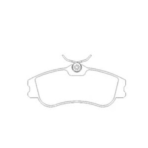 Pastilha De Freio Xsara 2.0 Dianteira Sistema Trw 1137 Syl